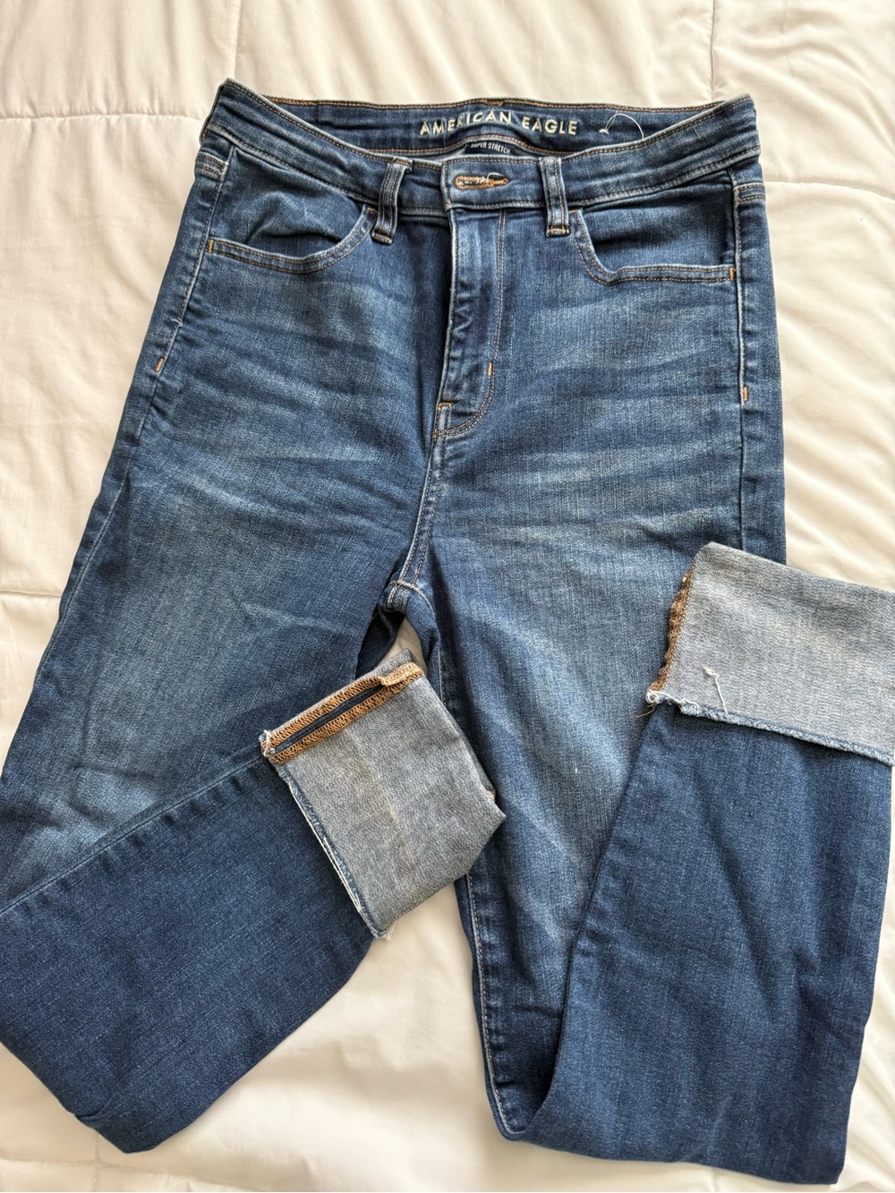 American Eagle Outfitters Men’s Dark Blue Skinny Jeans